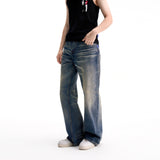 VINTAGE WHISKER WIDE-STRAIGHT JEANS