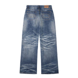 VINTAGE WHISKER WIDE-STRAIGHT JEANS