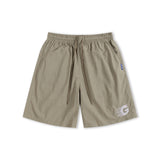 G LOGO QUICK-DRY SHORTS (Khaki)