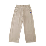 WIDE STRAIGHT-LEG CASUAL PANTS