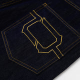 DENIM WIDE STRAIGHT-LEG JEANS