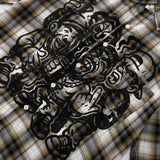 PLAID SHORT-SLEEVE SHIRT