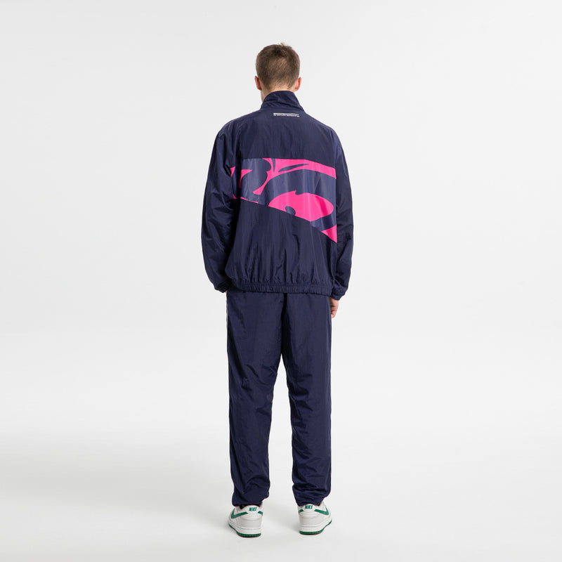 LOGO TRACK PANTS (Navy Blue)