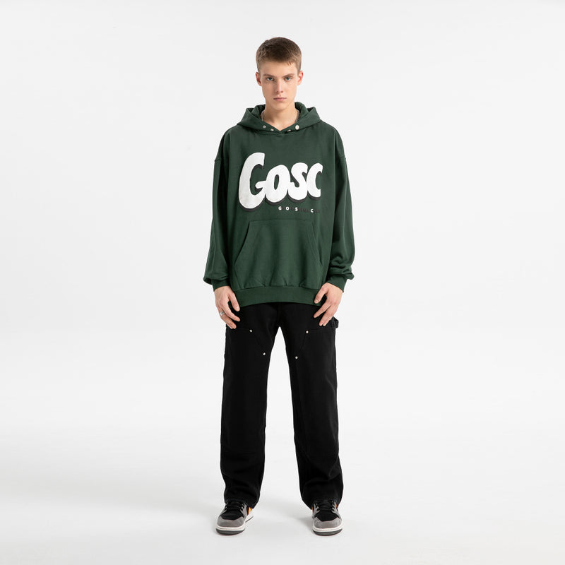 GOSC LOGO HOODIE (Army Green)