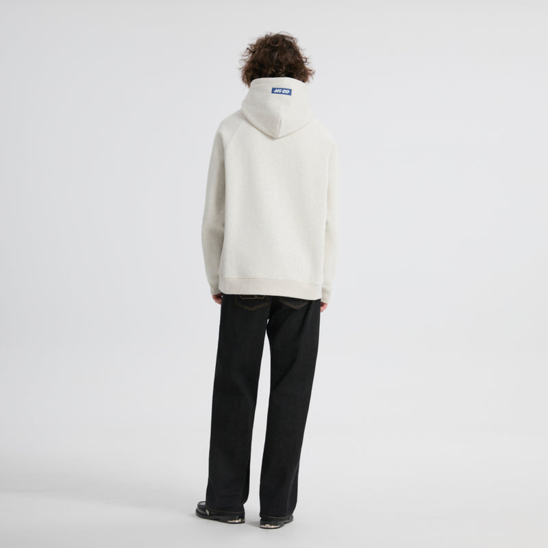 HEAVYWEIGHT GRAPHIC HOODIE-GREYISH WHITE