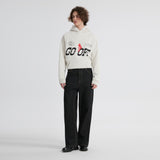 14oz DESIZED SELVEDGE RAW WIDE-LEG JEANS-INDIGO