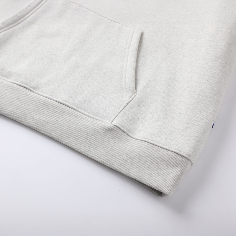 HEAVYWEIGHT GRAPHIC HOODIE-GREYISH WHITE