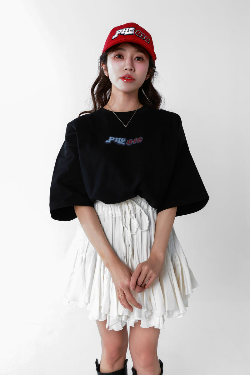 Pile X GO OFF Collaboration Back Print T-shirt