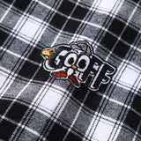 LIL'EYES LOGO FLANNEL SHIRT