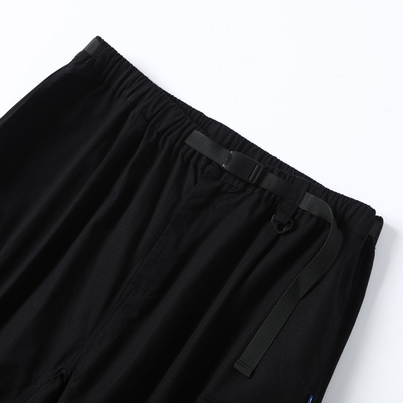 RIPSTOP CARGO PANTS (BLACK)