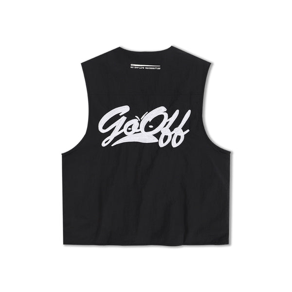 TAG LOGO CARGO VEST