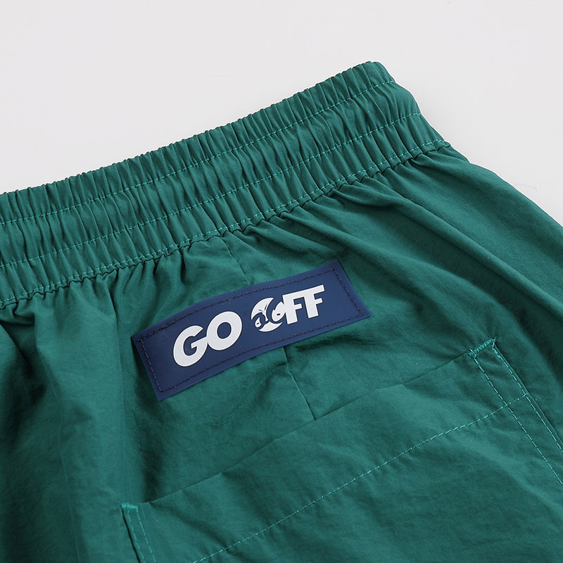 G LOGO QUICK-DRY SHORTS (TEAL)