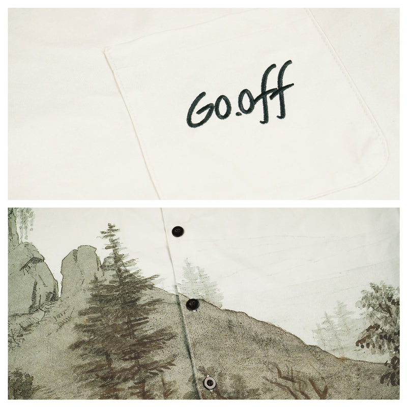 PAINTING SHIRT-FOREST